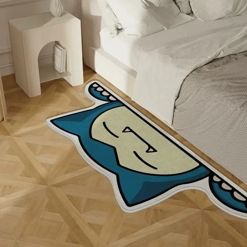 Snorlax Design Carpet Soft and Durable Perfect Home Decor To Add A Touch of Anime Charm Ideal Gift for Pokémon Fans — image 2