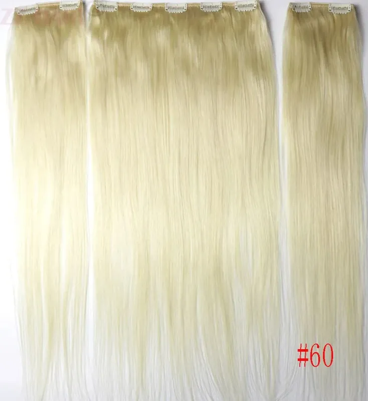 Clips-in 100% Brazilian Human Remy Hair Extensions 16"-28" Three Pieces 3pcs Set 100g-200g 1x25 2x10 Natural Straight