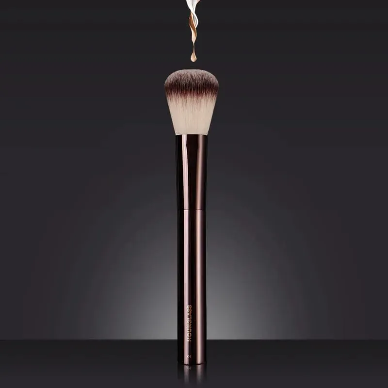 1 piece #2 Blush Makeup brushes Powder Contour Blusher Make up brush exquisite Professional Cosmetic tool metal handle with box — image 6