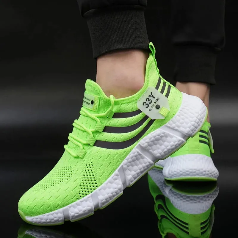 Sneakers for Men Breathable Running Sport Shoes Summer 2023 New Athletic Sneakers Shoes Casual Brand Women Shoes Tenis Masculino — image 1