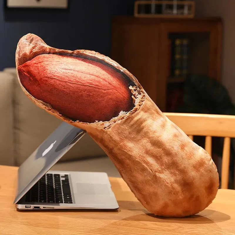 Simulational Nut Plush Pillow Creative Chestnut Plush Toy Funny Pecan Walnut Pillow Cushion Home Decor Kids Toy Birthday Gift — image 16