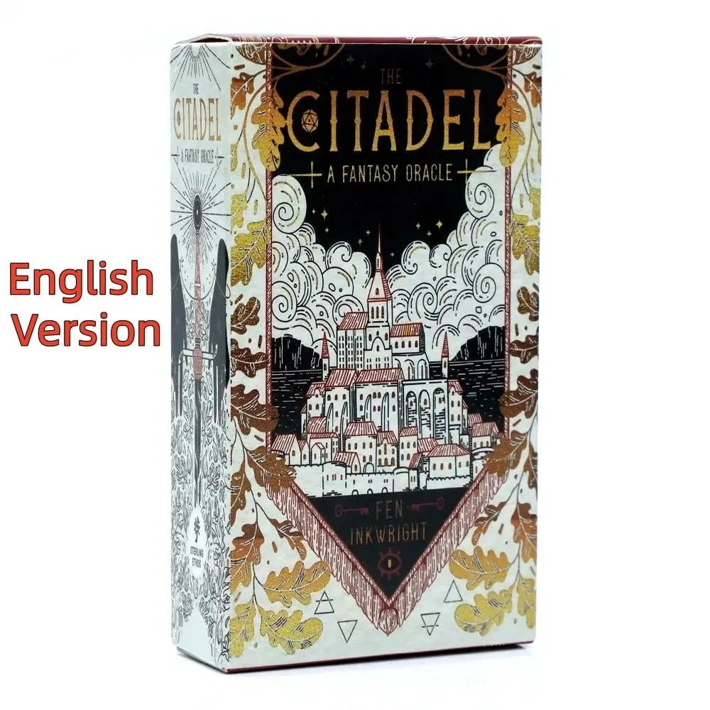 Citadel A Fantasy Oracle Deck ภาษาฝรั่งเศสคำไพ่ทาโรต์การ์ดความบันเทิงเกมสำหรับครอบครัว PARTY BOARD เกม Oracle การ์ด — image 8