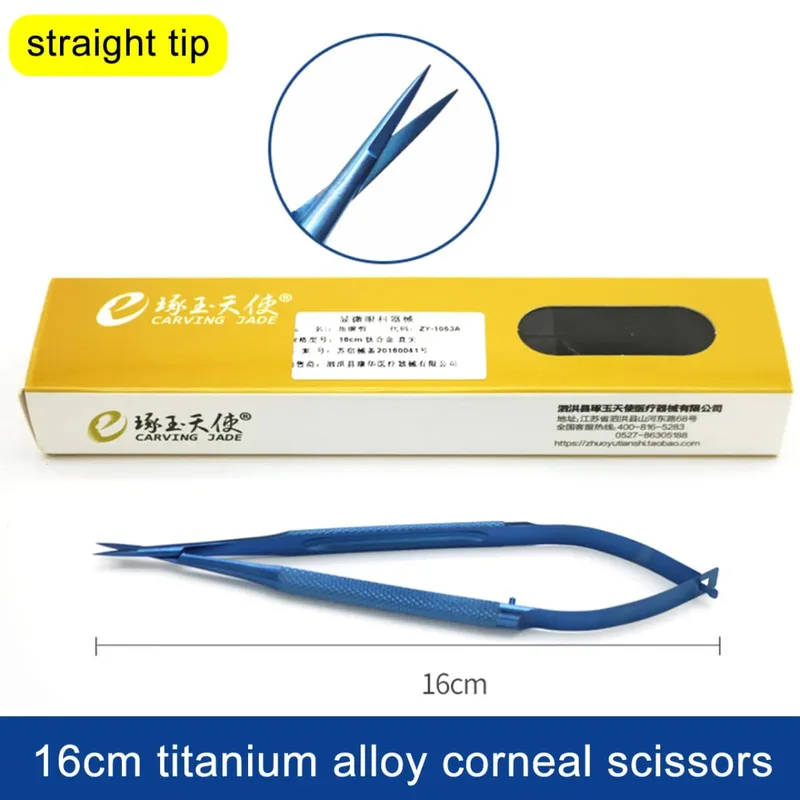 Ophthalmic surgery corneal scissors cosmetic surgical tools surgical medical micro scissors