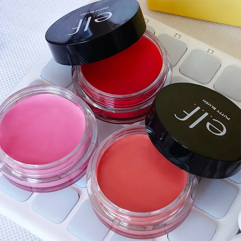 Hot Elf Brand Latest Style Multicolored Liquid Powder Blusher Highlight Contour Stick Long-Lasting Natural Cheek Rouge Cosmetics — image 2