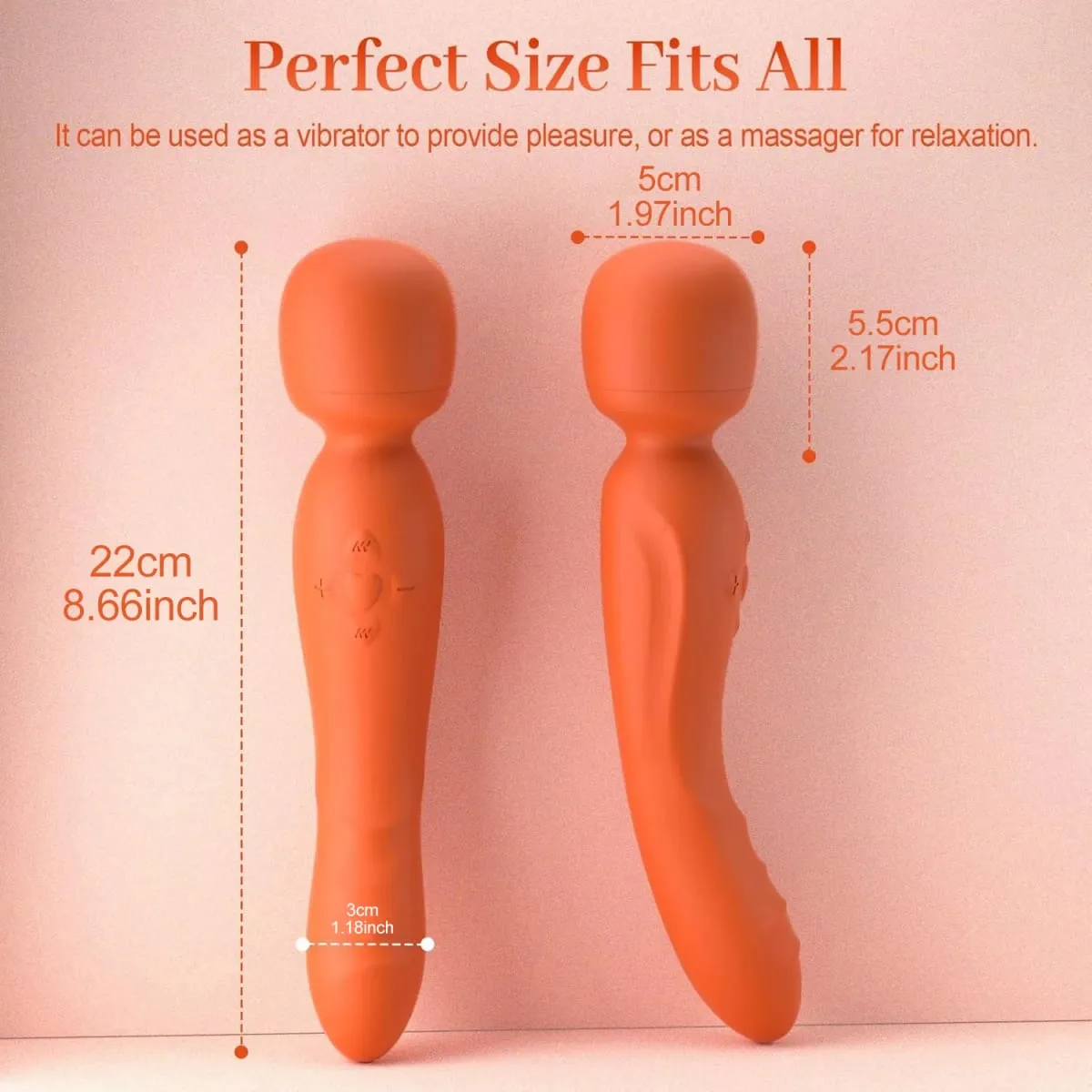 Smart APP Bezdrátový dálkový AV Vibrátor Kouzelná hůlka Výkonný stimulátor klitorisu bodu G Sexuální hračka pro ženy USB dobíjecí voděodolný dospělý