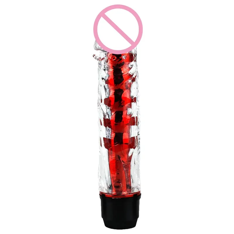 Dildo Vagina Vibrator Powerful Jelly G-Spot Anal Vibrator Massager Clitoral Bullet Vibrator Female Adult Sex Toy — image 9