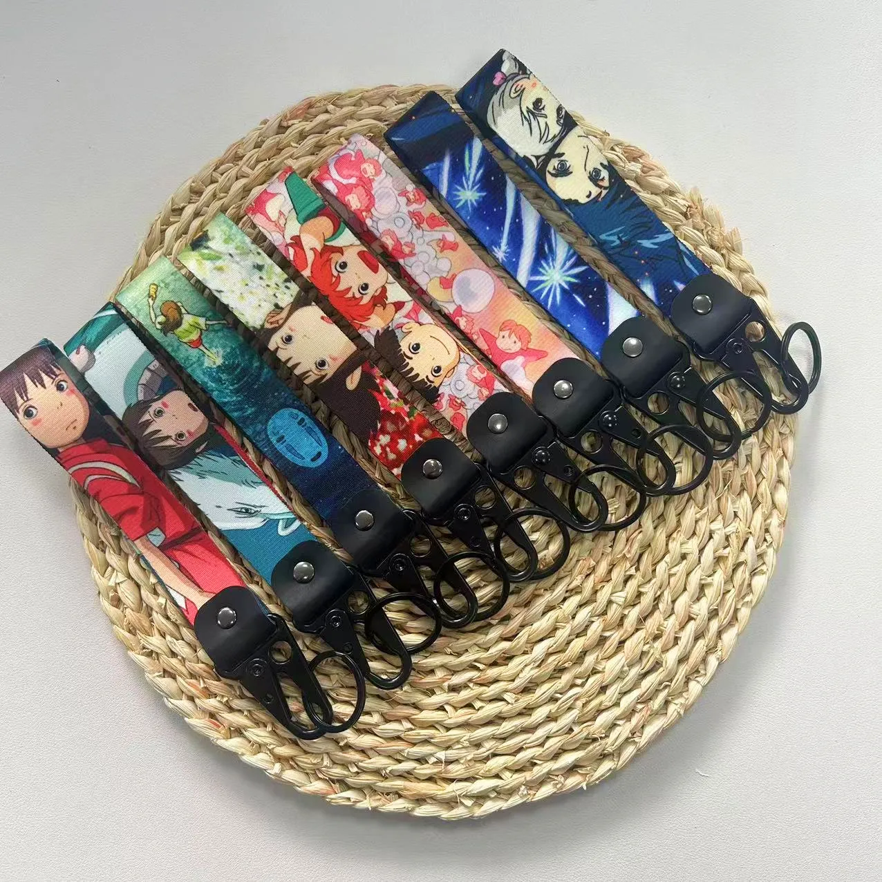 Eagle Beak Keychain Anime Figures Short Lanyards Used in Phone Rope Badge Holder USB Pendant Portable Key Lanyard — image 1