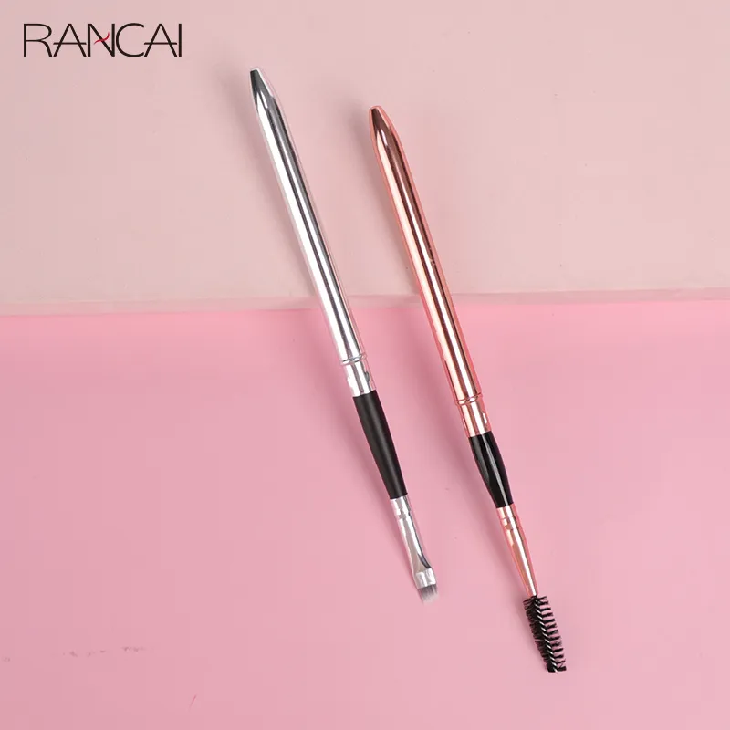 1 PCS Eyebrow Brush Professional Small Angled Brushes High Quality Eye Brow Liner Contour Eyelash Cosmetic Beauty Makeup