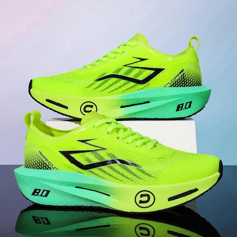 Men Running Shoes Lightweight Carbon Board Marathon Speciality Sports Breathable Men's Comfortable Athletic Sneakers Autumn — image 3