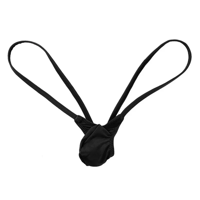 Ultra-thin Gay Men Thong G-string Seamless Men Jockstrap Micro T-back Underwear Male String Bikini Swimwear Pouch Underpant A50 — image 7