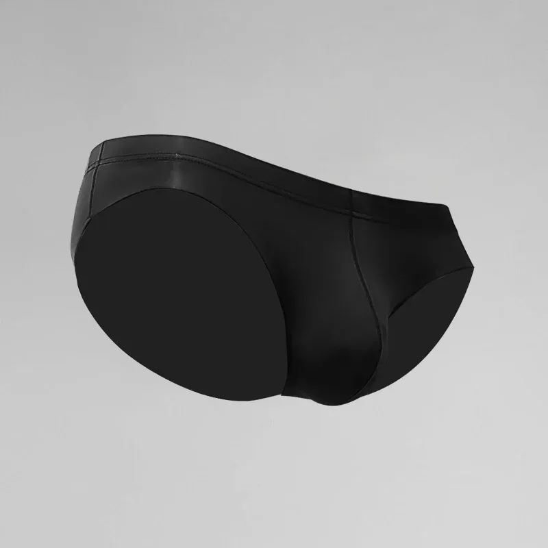 Modal men's underwear. Super - thin ice - silk style for summer. Alluring, breathable men's briefs. Sexy, translucent underpants — image 4