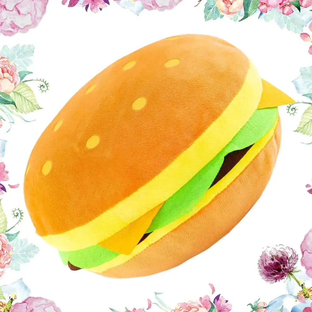30 cm Hamburger-Wurfkissen, kreatives Simulationskissen für Sofa, Schlafzimmer, Auto, Büro, dekoratives Kissen, weich, bequem, Geschenk — image 3