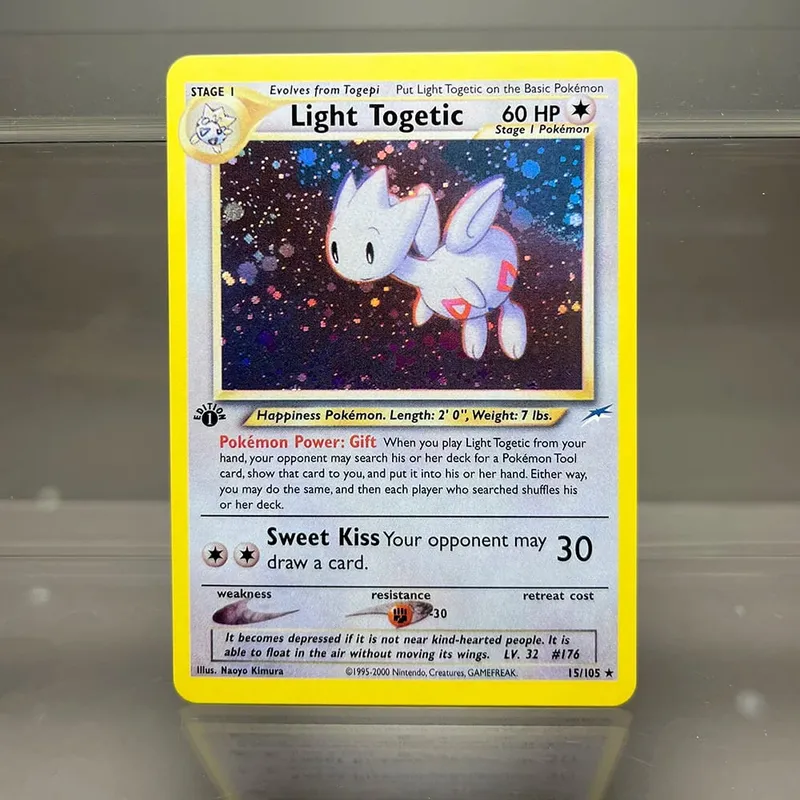 PKM Single Cards 1st Edition 1996 Raichu Charizard Dragonite PTCG Foil Cards Game Collection PKM Proxy Cards — image 21