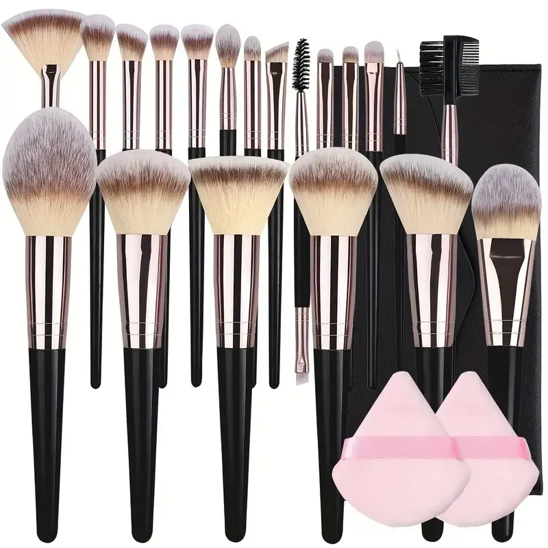 3/20PCS Makeup Brushes Set Professional Foundation Eyeshadow Blush Highlighter Concealer Blending Brush Fluffy Women Beauty Tool — image 1