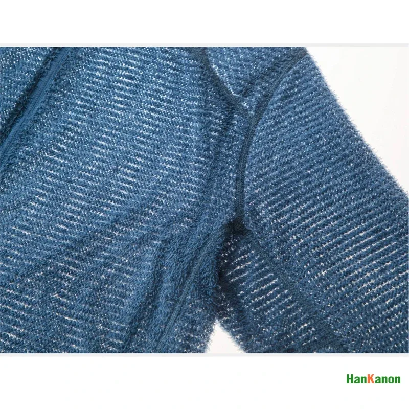 Sweatshirt met opstaande kraag en halve rits voor heren Veelzijdige luchtfleece-basislaag voor buiten kamperen wandelen fietsen — image 7