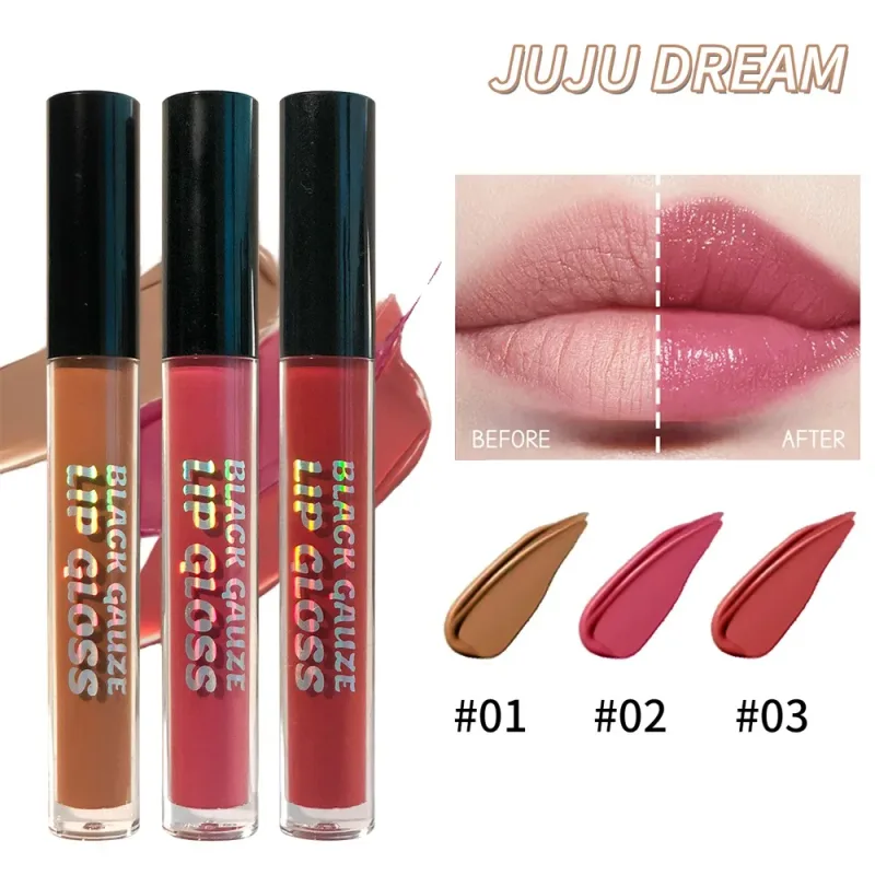 Matte Liquid Lipstick Set – 3 Colors Waterproof Long-Lasting Non-Sticky Vitamin E Multi-Skin Lip Makeup for All — image 3