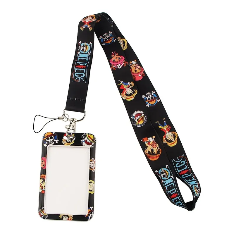 Credential Holder Keychains Neck Lanyard For Pass Card Credit Card Holder Cosplay Anime Accessories — image 2