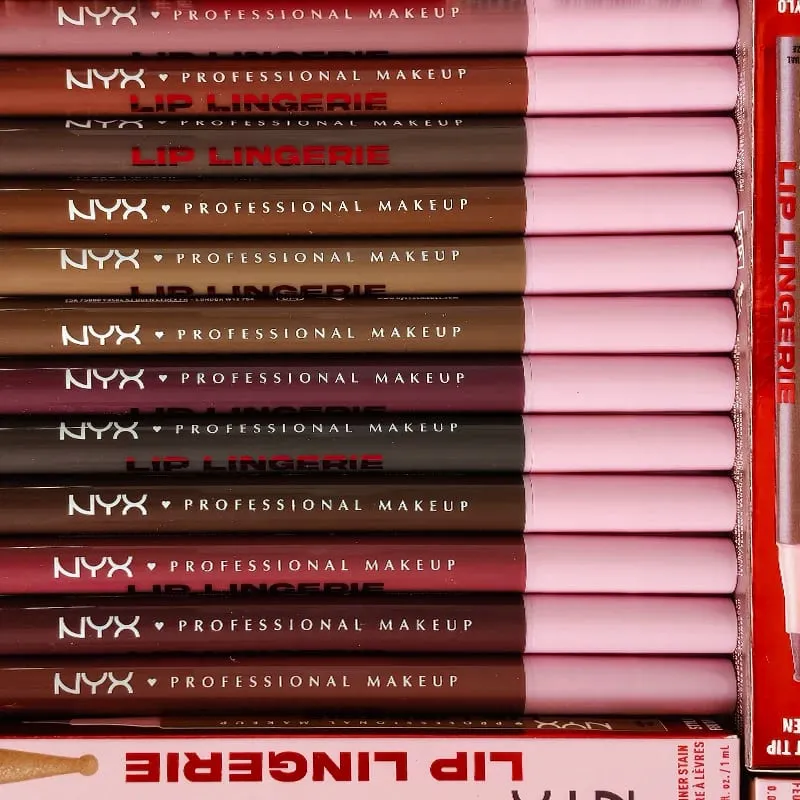 NYX Lip Oil & Latest Stain Ballpoint Felt Tip Lip liner for Precise No-bleed Nude Perfection in Twelve Shades Makeup For Woman — image 6