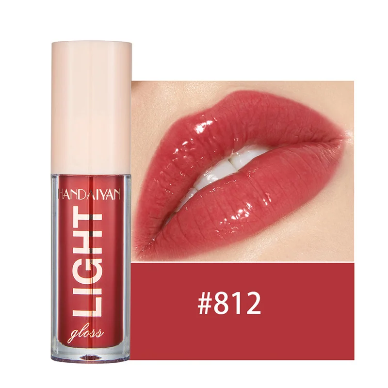 12 Colors Mirror Pearl Lip Gloss Long-lasting Moisturizing Shine Glitter Lip Glaze Waterproof Glass Liquid Lipstick Women Makeup — image 10