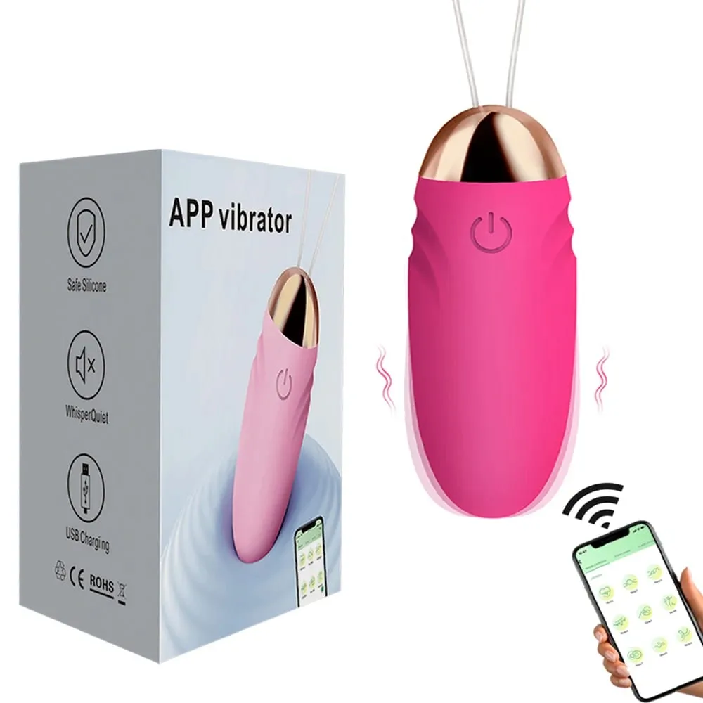 Wireless Bluetooth APP Dildo Vibrator for Women Clitoris Stimulator G Spot Massager Wear Vibrating Egg Sex Toys for Women Adults — image 1