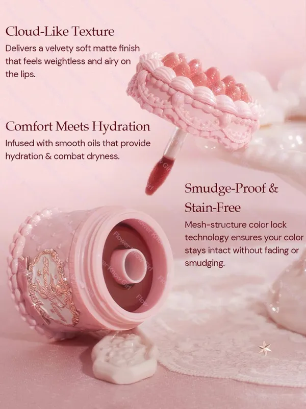 Flower Knows Lipstick Solid Perfume Mascara Set Long-Lasting Fragrance Gift for Women — image 3