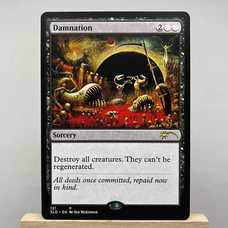 SLD HOLO2-01 TCG Cards for Home Play Proxy Lord of the Pit Ritual Mana Confluence Skullclamp Sliver Legion — image 29