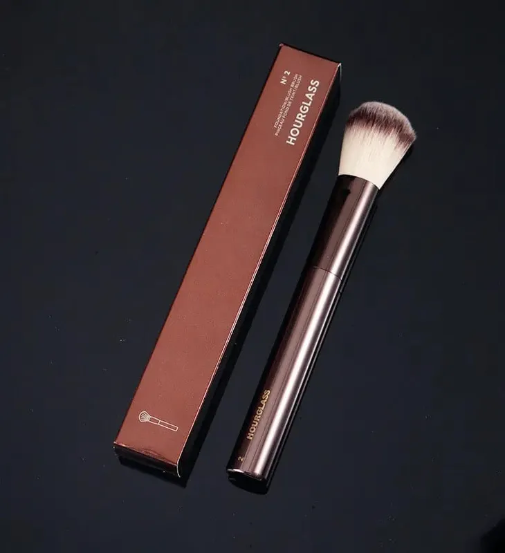 1 pc HG Pro Makeup brushes Powder contour Blusher Make up brush Highlight Bronzer exquisite Professional metal handle with box — image 16