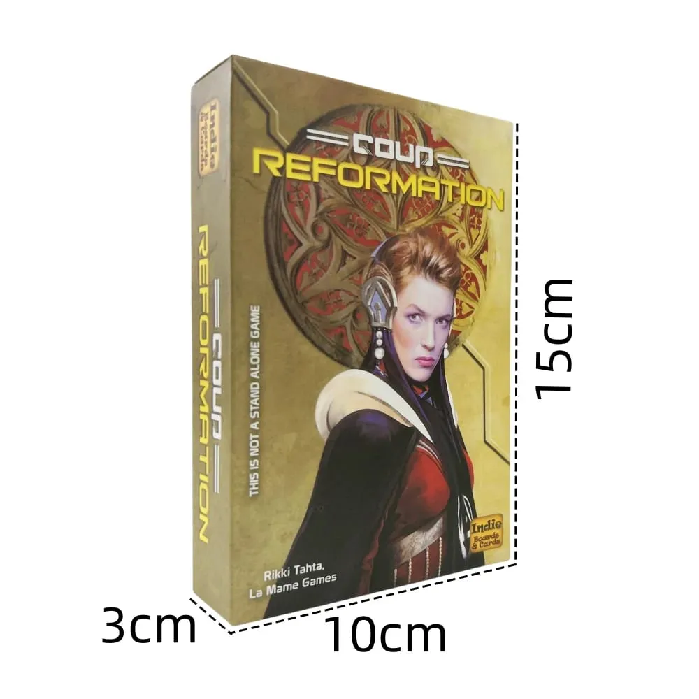 1 Box Coup | Card Game Coup Reformation 1 | 2nd Edition Expansion Holding Resistance Mission Board Game Deck — image 6
