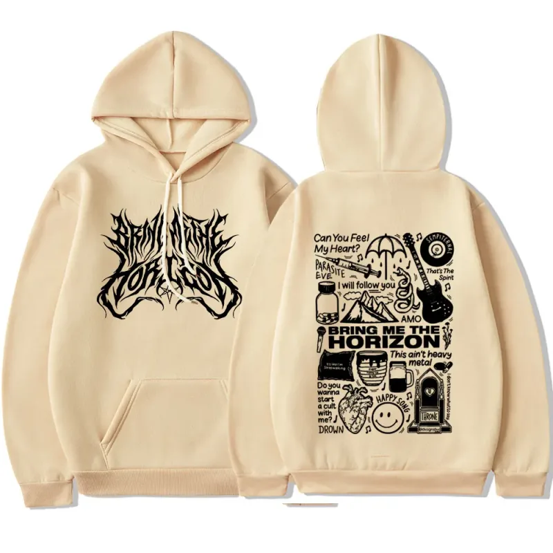 BringMe TheHorizon Merch Hoodies Heavy Metal Rock Band Oversized Sweatshirts Men Women Clothing Casual Vintage Jackets Coat — image 12