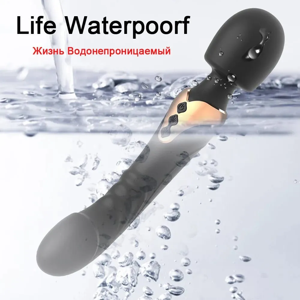 Femmes puissant AV godes vibrateur baguette magique 10 Modes stimulateur de Clitoris G Spot vagin mamelon masseur jouets sexuels pour adultes pour les femmes — image 5