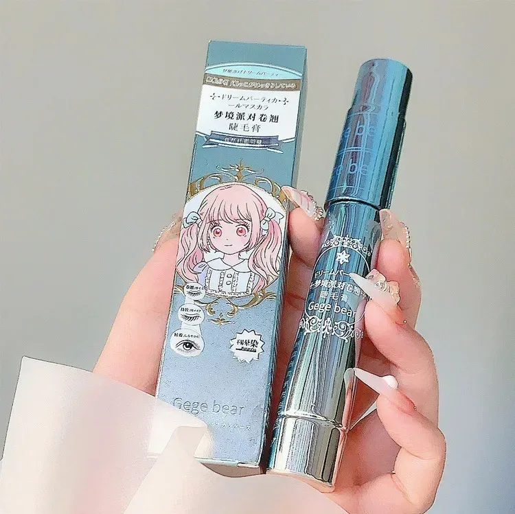 Silk Fiber Lash Mascara Αδιάβροχη μακράς διαρκείας Extension Eyelashes Lengthening Curling Mascara Black Eyelash Makeup Cosmetic