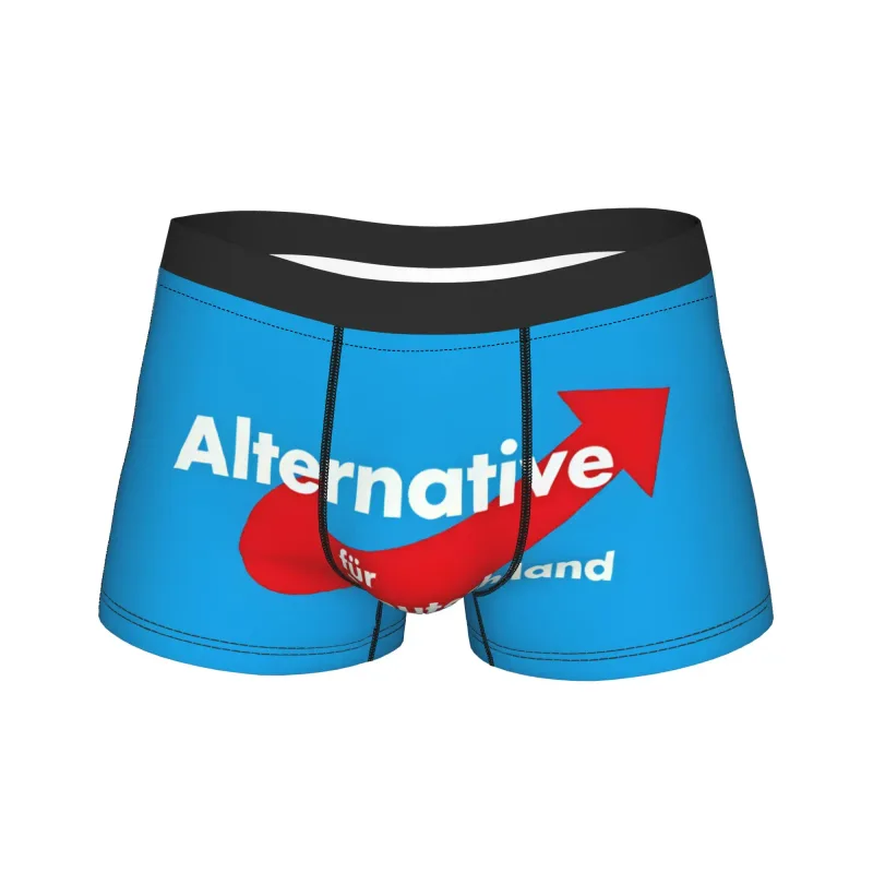 Alternative AfD Deutschland Shorts Slips Unterwäsche Hochwertiger Mann Neuheit Boxershorts Druck Plus Size Höschen