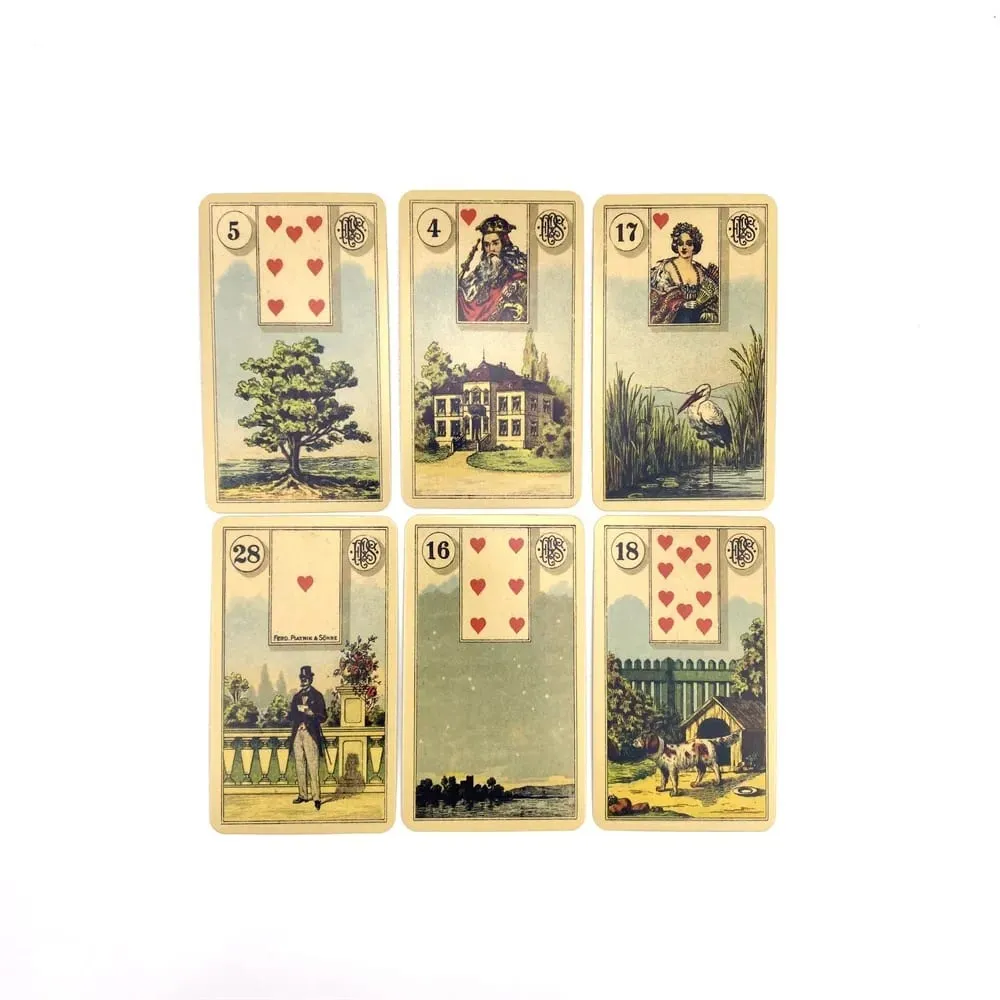 Grand Tableau Lenormand Oracle Decks A 36 English Divination Edition Deck Borad Games with Paper Manual — image 4