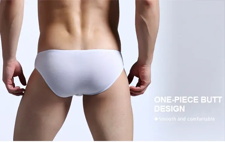 Men's briefs Men's briefs U convex Modal thin stretch sexy low waist tight narrow bottom pants — image 4