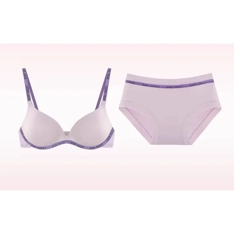 New Trend Dopamine Color Set reggiseno senza cuciture Push Up Piccolo seno Lift Wireless Comfort Beauty Back Daily Casual Plus Size 32-38 — image 2