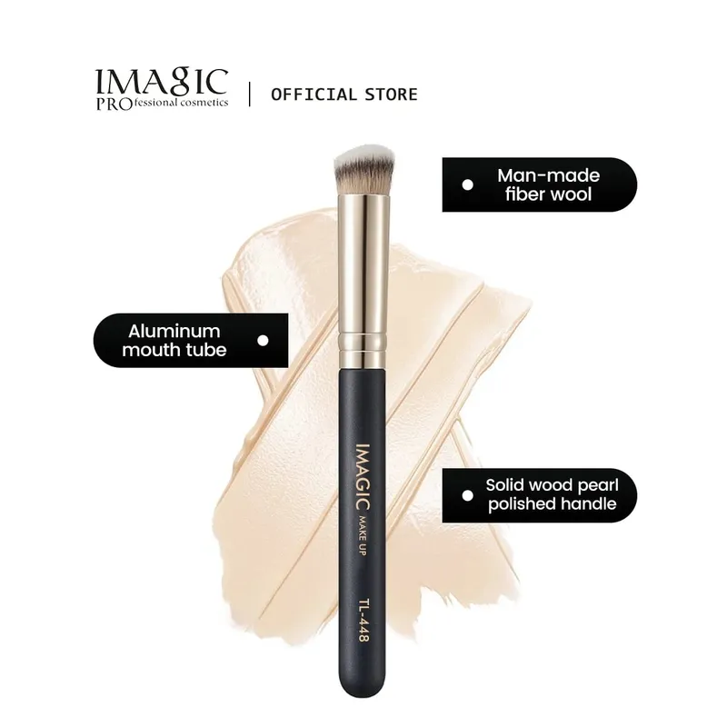 Concealer Brush Soft Synthetic Hair Foundation Blending Brushes Contour Skin Care Professional Cosmetics Beauty Tools — image 1