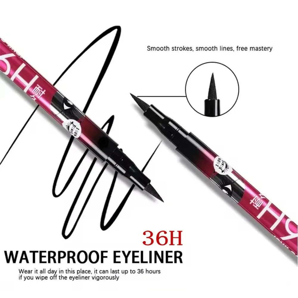 1/3/5 st Slät svart flytande Eyeliner Pen Ultrafin pennspets 36H Eye Liner Penna Vattentät Långvarig nybörjarsminkning