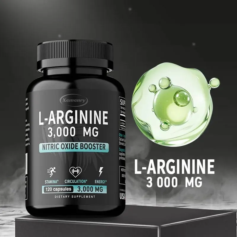 L-Arginine - Supports Muscle Growth Promotes Blood Circulation and Enhances Immunity Improves Endurance and Performance — image 6