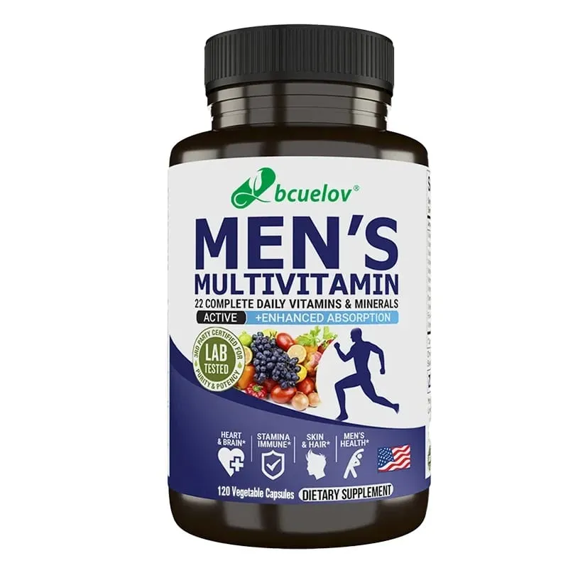 Bcuelov Men's Vitamin and Mineral Supplements - 26 Combinations To Support Overall Immune Health Vegan — image 9