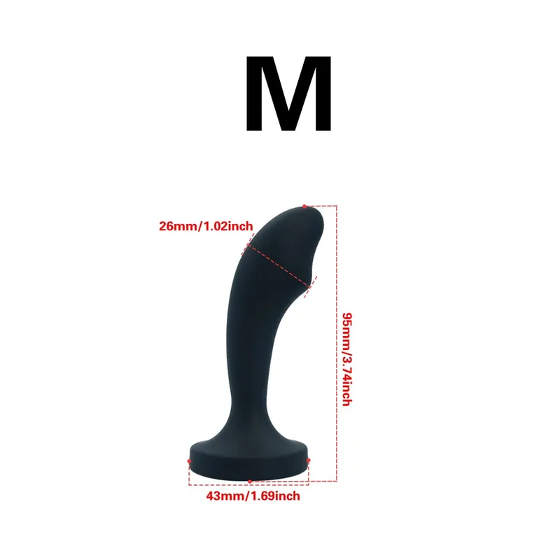 Silicone Anal Plug Gem Base Butt Plug Masturbation Stimulator Anal Massage Dilatancy Toys Dildos G-point Massage Adult sex toys