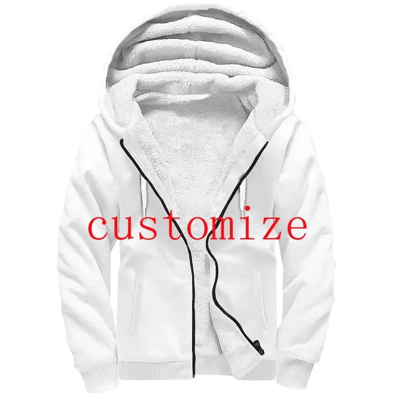 DIY Custom Full printing 3D Hoodies Create Design Photo/You Want Pattern Personalized Customized Zipper Sweatshirts oversize — image 13