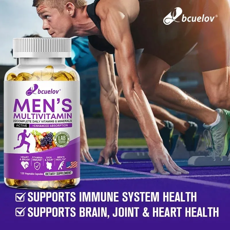 Men's Daily Multivitamin - 22 Vitamins & Minerals Dietary Supplement for Immunity Energy Digestion Skin and Overall Health — image 5