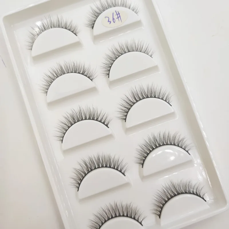 38 Style 5 Pairs Eyelash Natural 3D Mink False Eyelashes Makeup Fake Eye Lashes Faux Cils Make Up Beauty Tools Wholesale — image 28