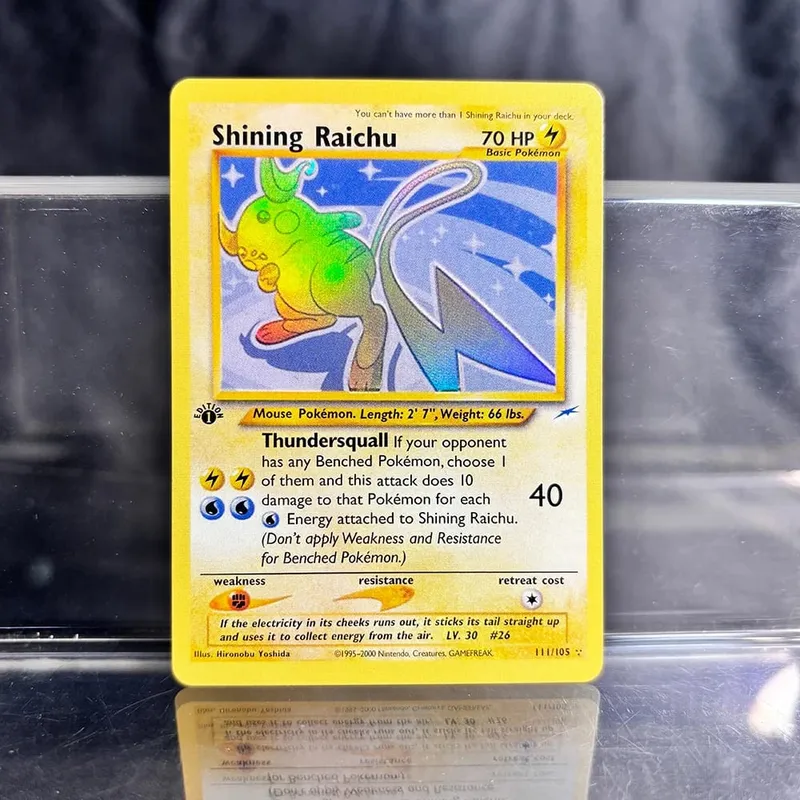 Holographic PKM Single Cards Charizard EX Pikachu 1st Edition Neo Mewtwo PTCG Proxy Cards Collection Battle Cards Toys Gifts — image 13