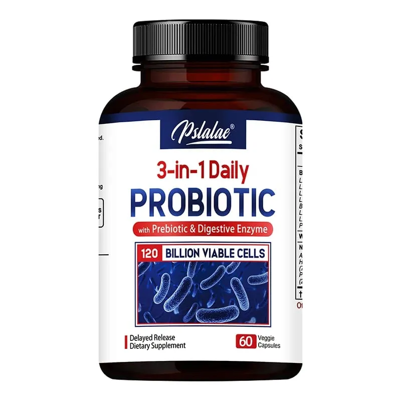 Probiotics + Prebiotics + Digestive Enzymes - Improves Digestion and Immunity Relieves Constipation Supports Intestinal Health — image 8
