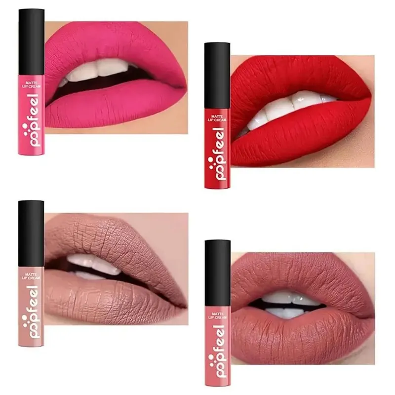 Beginner Cosmetic Set Makeup Cosmetic Set Practical Lip Gloss Brush Great Gift Powder Puff with Storage Box for Performance