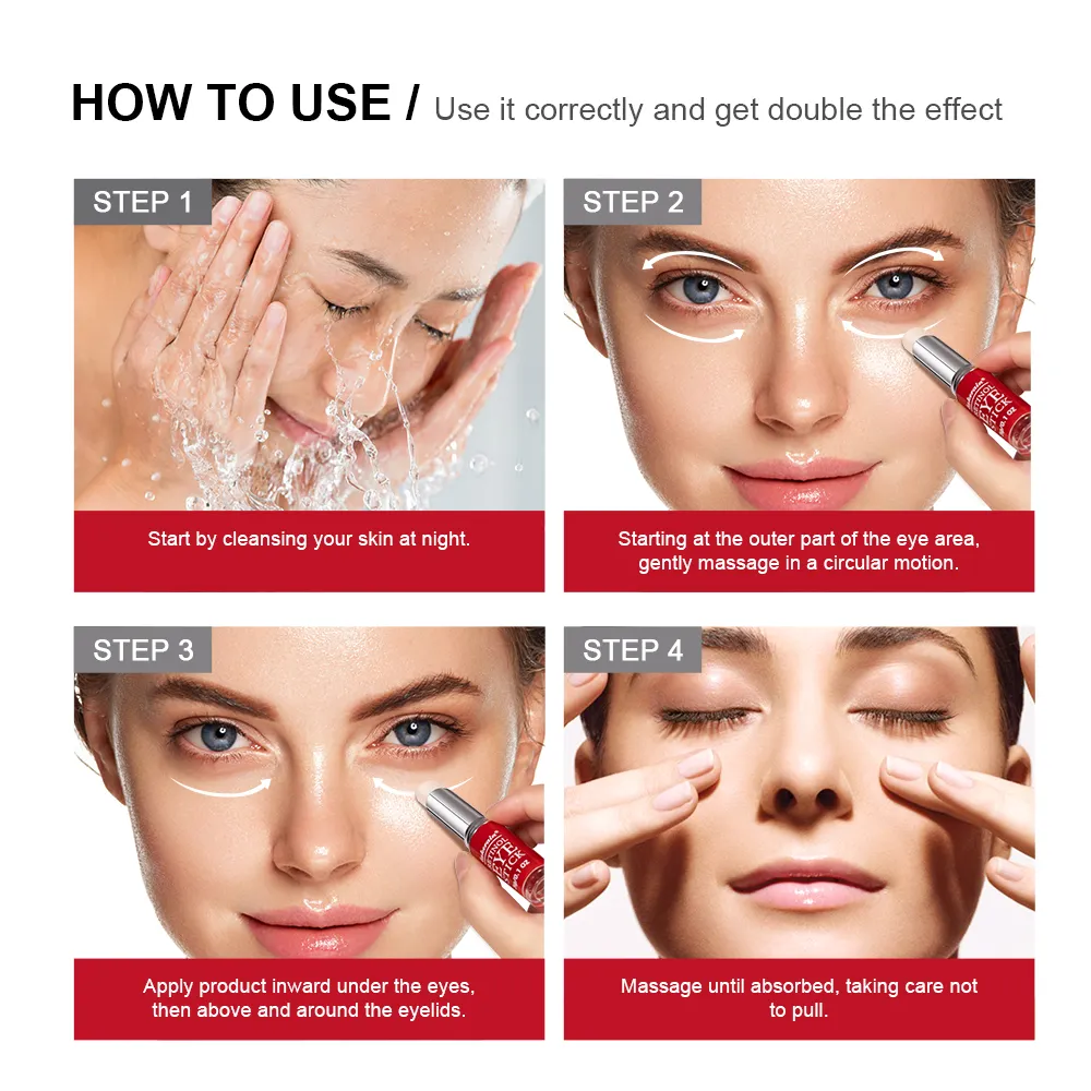 Anti-Wrinkle Eye Cream Retinol Remove Eye Bags Dark Circles Anti Aging Lifting Whitening Moisturizing Brighten Eye Primer — image 5