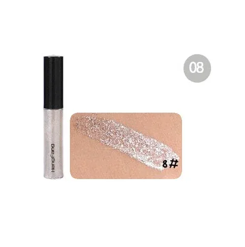 Brand Shiny Makeup Waterproof Long Wear Color Glitter Eyeliner Liquid Make Up Long Lasting Natural Eye Liner Gel 52158# — image 14