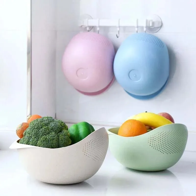 Rice Washing Filter Beans Strainer Basket Colander Plastic Sieve Fruit Vegetable Bowl Drainer Cleaning Tools Home Kitchen Tools — image 7