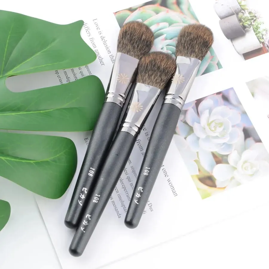 1pc Blush Makeup brushes P108 Blush shadow Powder contour Bronzer Make up brush Professional cosmetic tool Squirrel hair